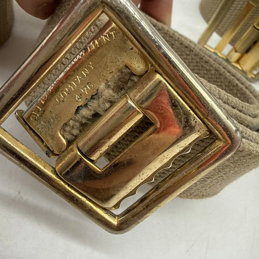 Officers Equipment Company belts buckles